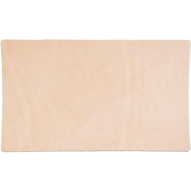 Weight WD-47 Natural Veg Tan Stamping Cowhide Leather 50" 8/9 Oz 3.2-3.6mm